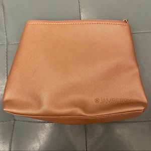 Jamberry Rose Gold Cosmetics Bag